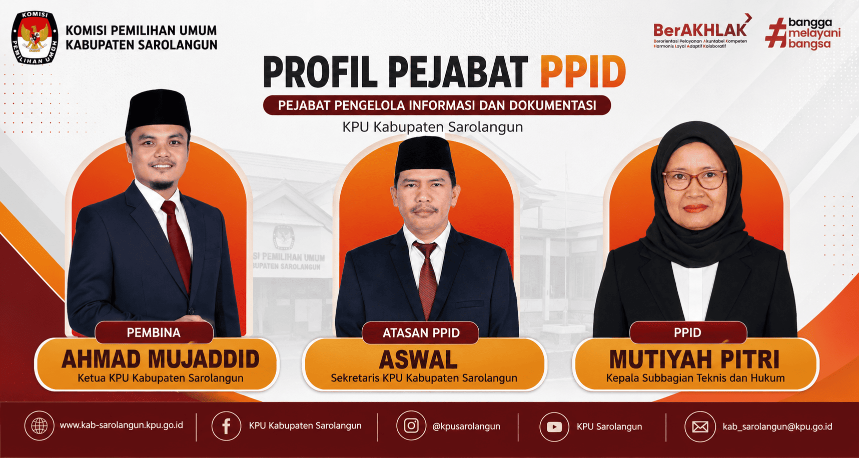 Profil Pejabat PPID KPU Kabupaten Sarolangun